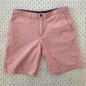 Banana Republic pink seersucker shorts, size 33